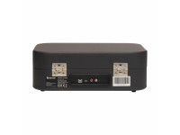 Denver Gira-discos 33 1/3 /45/78rpm Vintage 2x10W Preto Denver Gira-discos 33 1/3 /45/78rpm Vintage 2x10W Preto